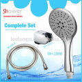 Leelongs Chrome ABS Bathroom Handheld Shower Head Spray